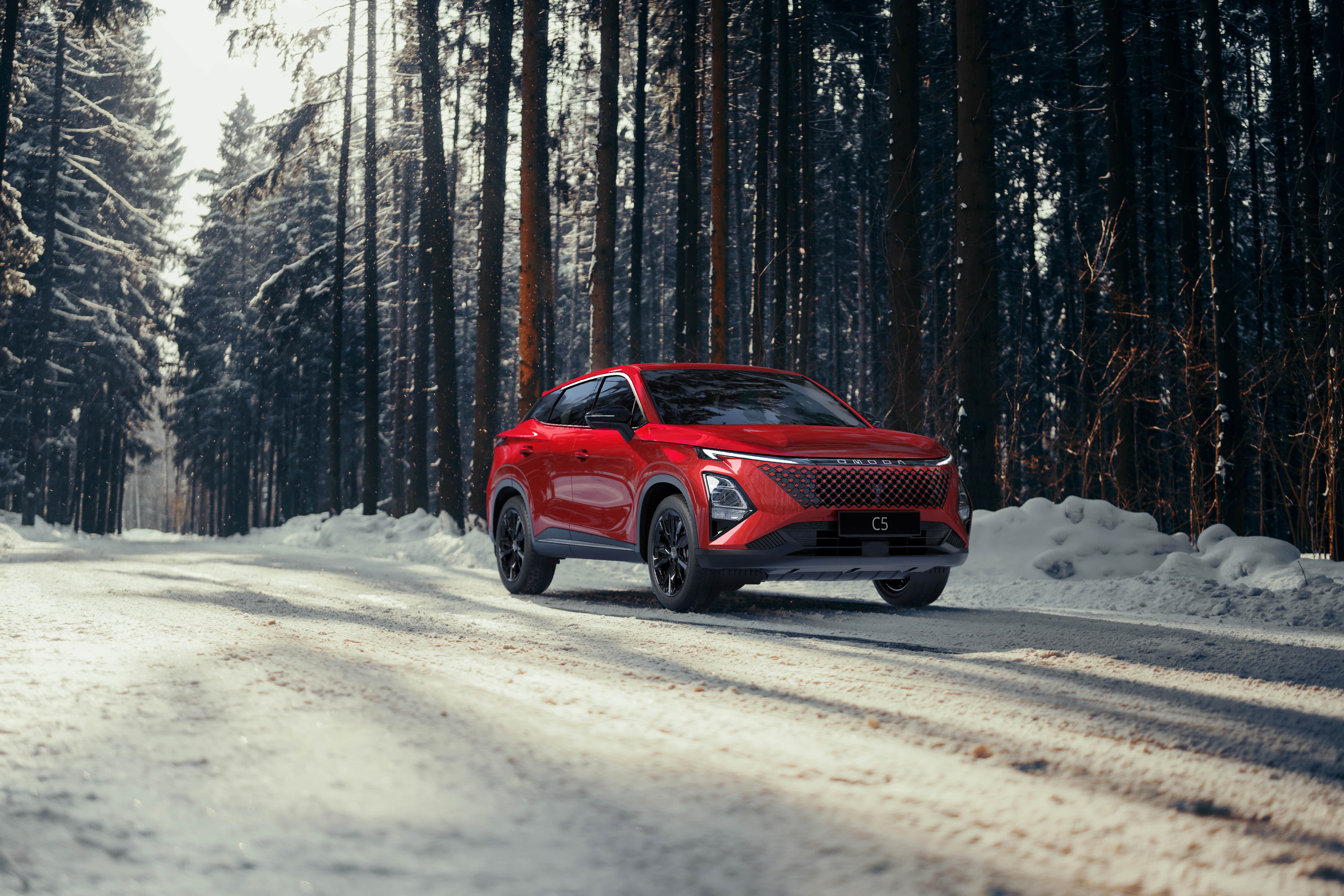 OMODA представляет обновленную версию стильного фастбэк-кроссовера OMODA C5