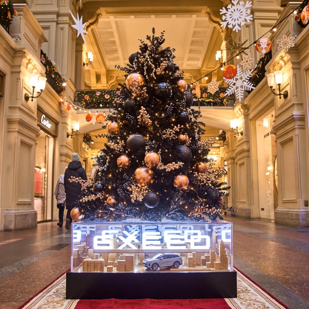 EXEED становится партнером ГУМ-катка на Красной площади третий год подряд