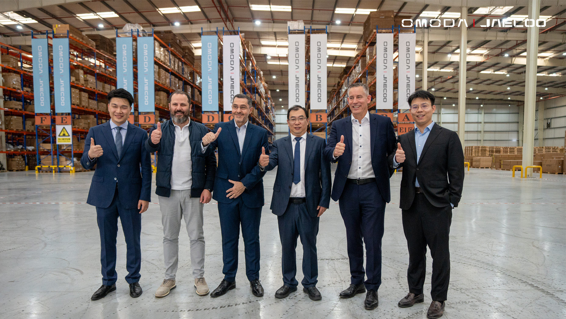 Бренды OMODA и JAECOO открыли крупный центральный склад запасных частей на Ближнем Востоке