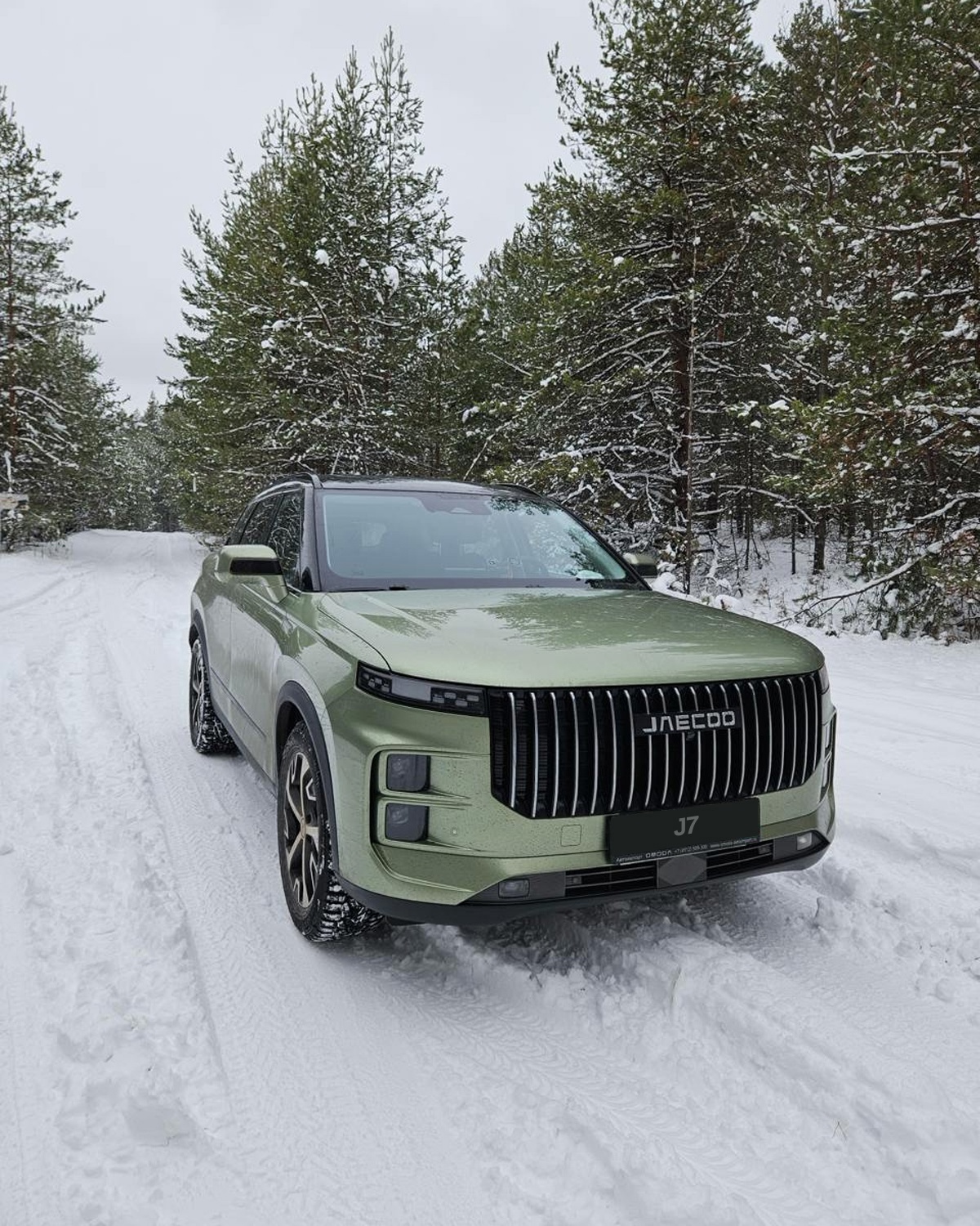 Обновленный JAECOO J7 – от 2 539 900 ₽