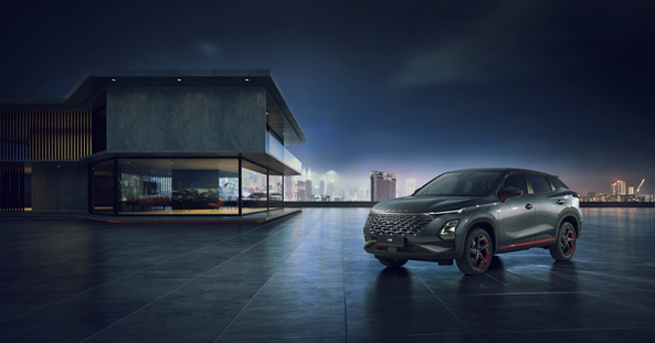 OMODA C5: Автоматическое переключение ближнего/дальнего света IHC