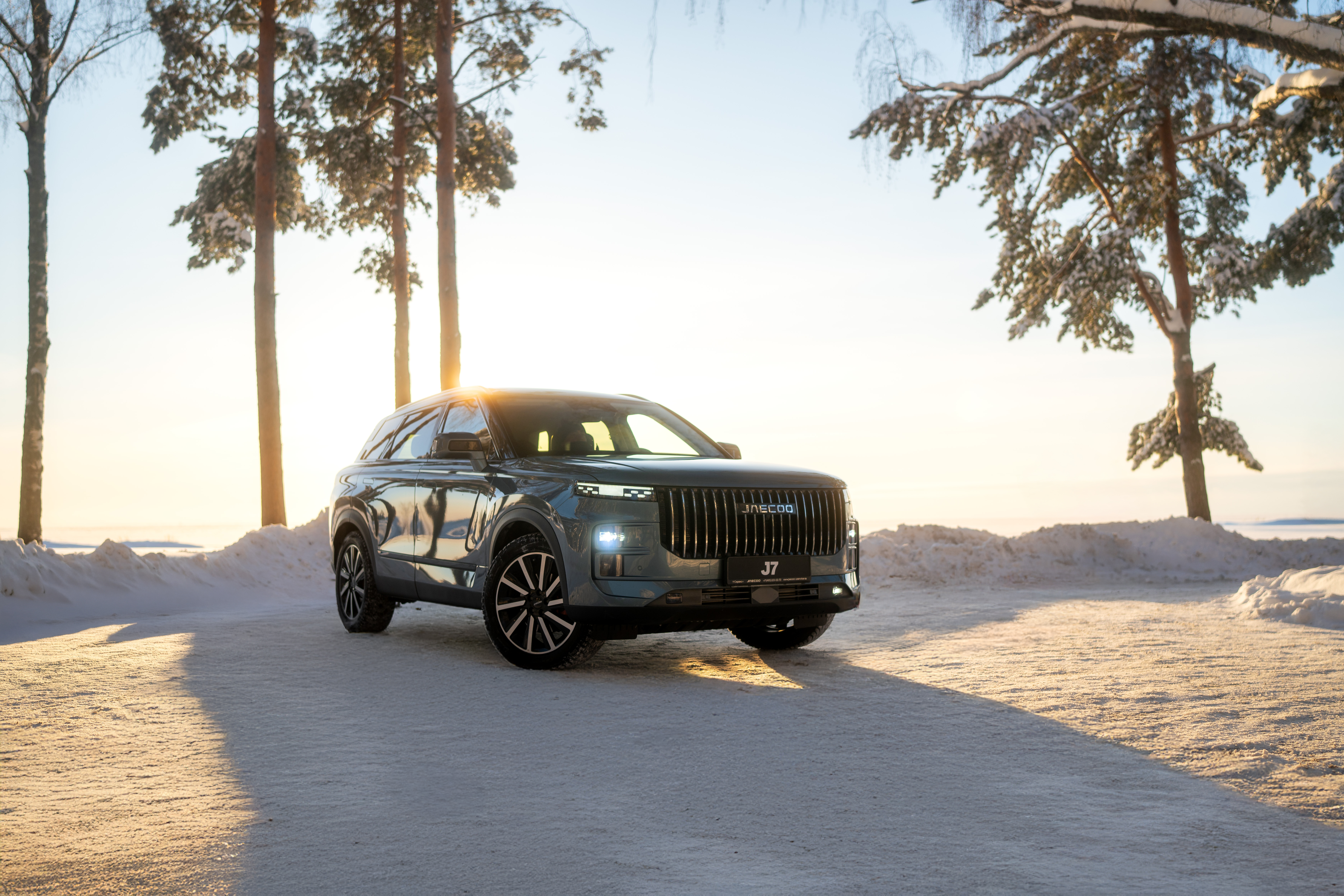 JAECOO J7 с продвинутой системой полного привода TORQUE-VECTORING обеспечит уверенность на любой дороге.