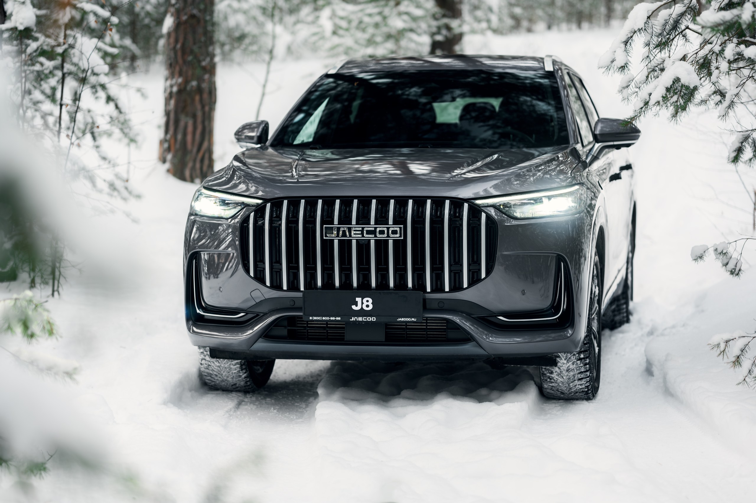 Обзор на кроссовер JAECOO J8 в прямом эфире