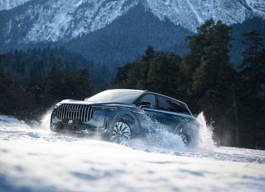 Внедорожный тест-драйв автомобилей JAECOO