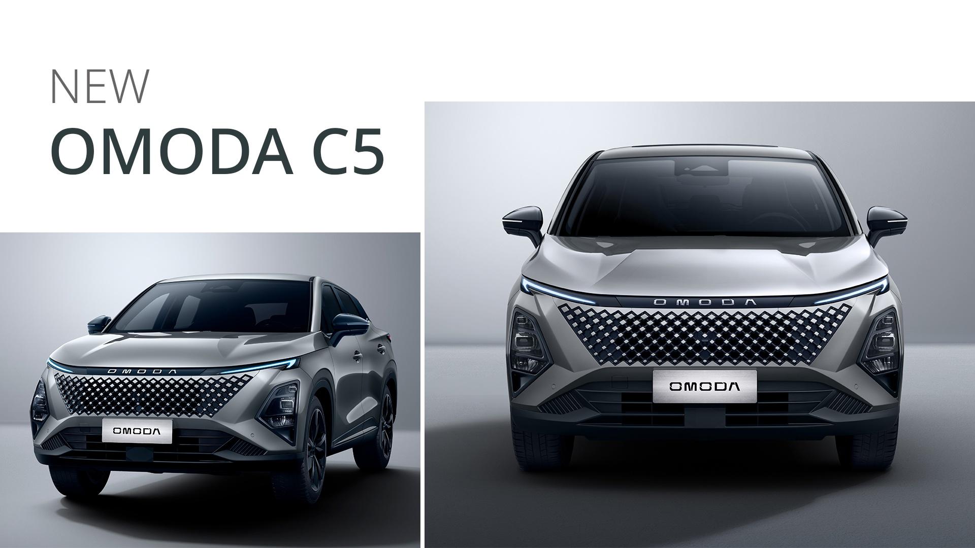 OMODA C5 обновленный - яркий дизайн, технологии, динамика и безопасность