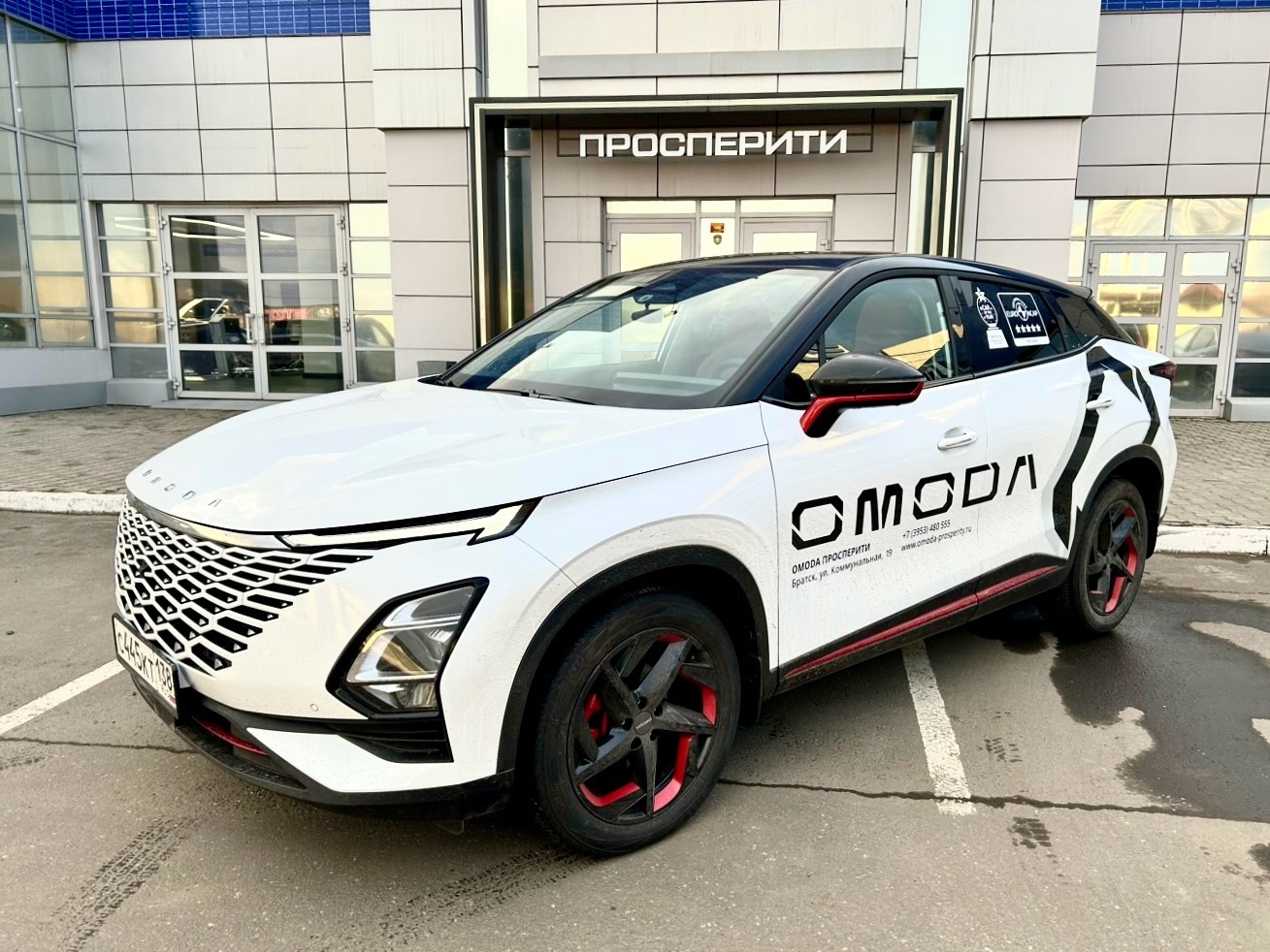Пройдите тест-драйв на новых автомобилях OMODA!