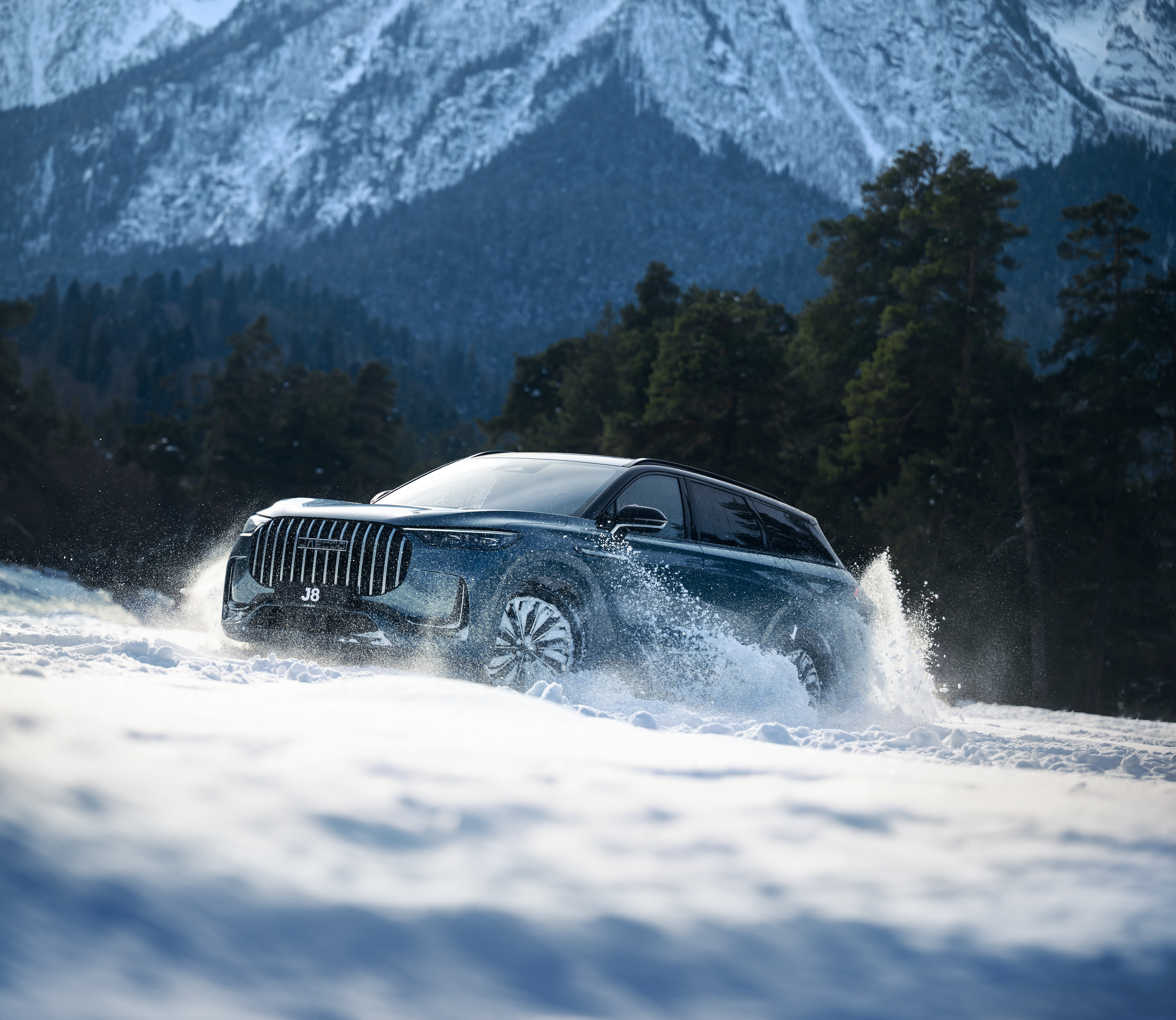 Продвинутая система полного привода JAECOO Torque Vectoring