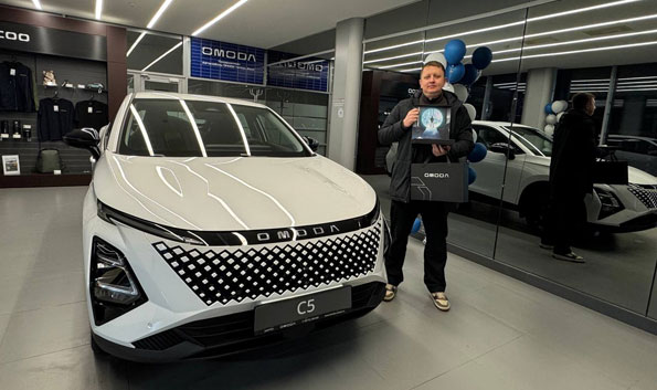 Покупка обновленного фастбек-кроссовера OMODA C5 FL 