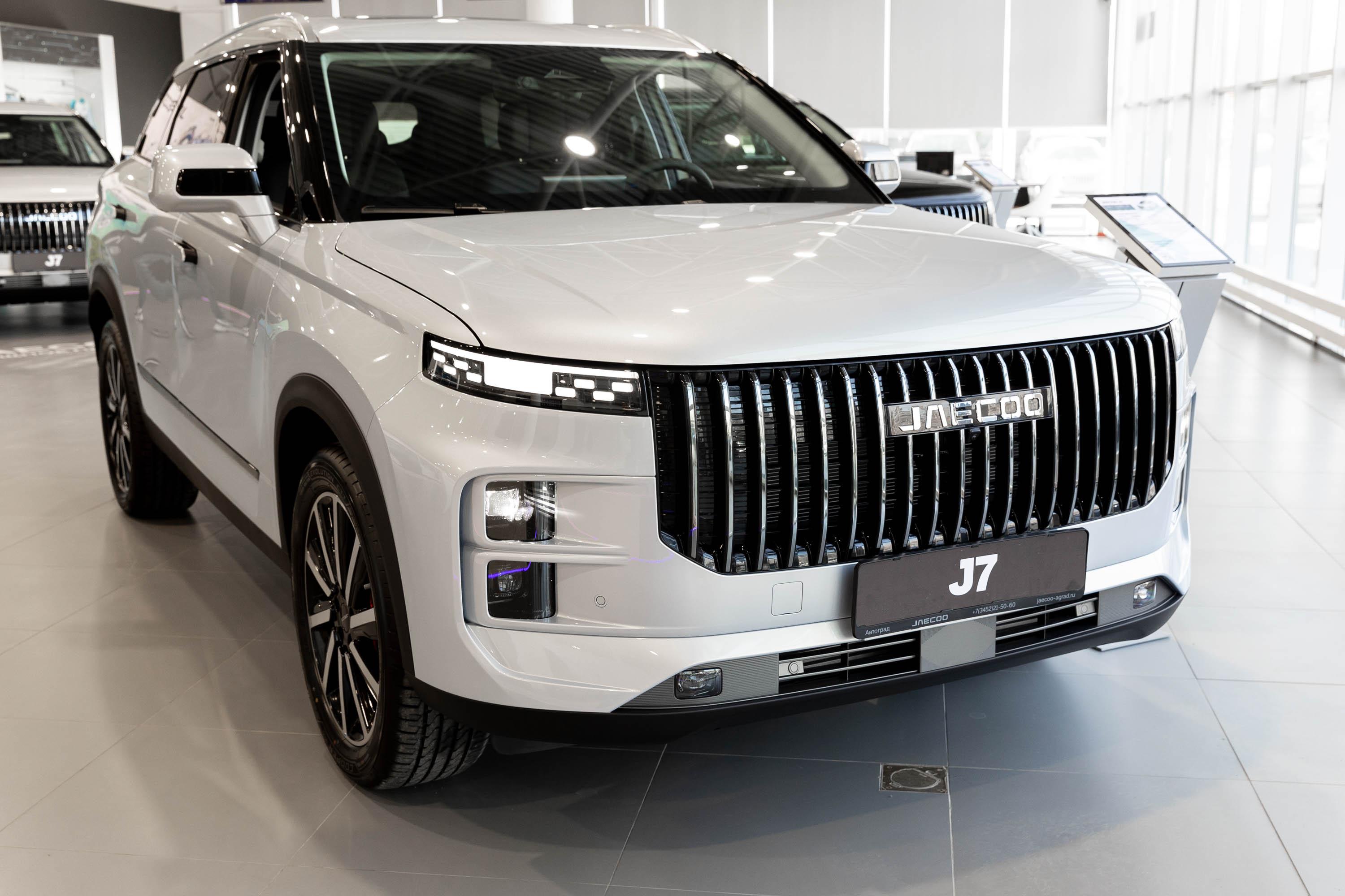 Кроссовер JAECOO J7 в Автограде за 16 820 руб/мес