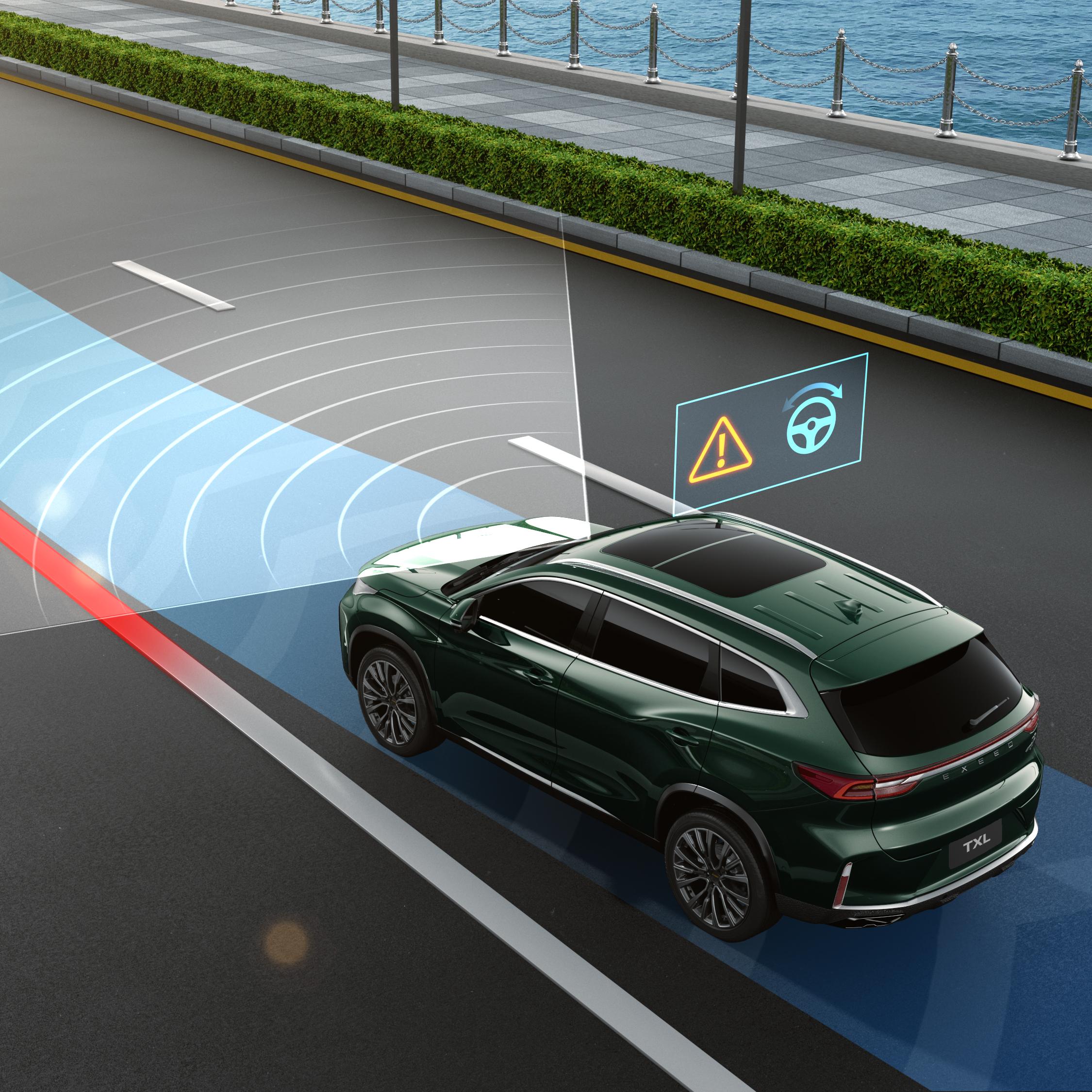 Система аварийного удержания в полосе