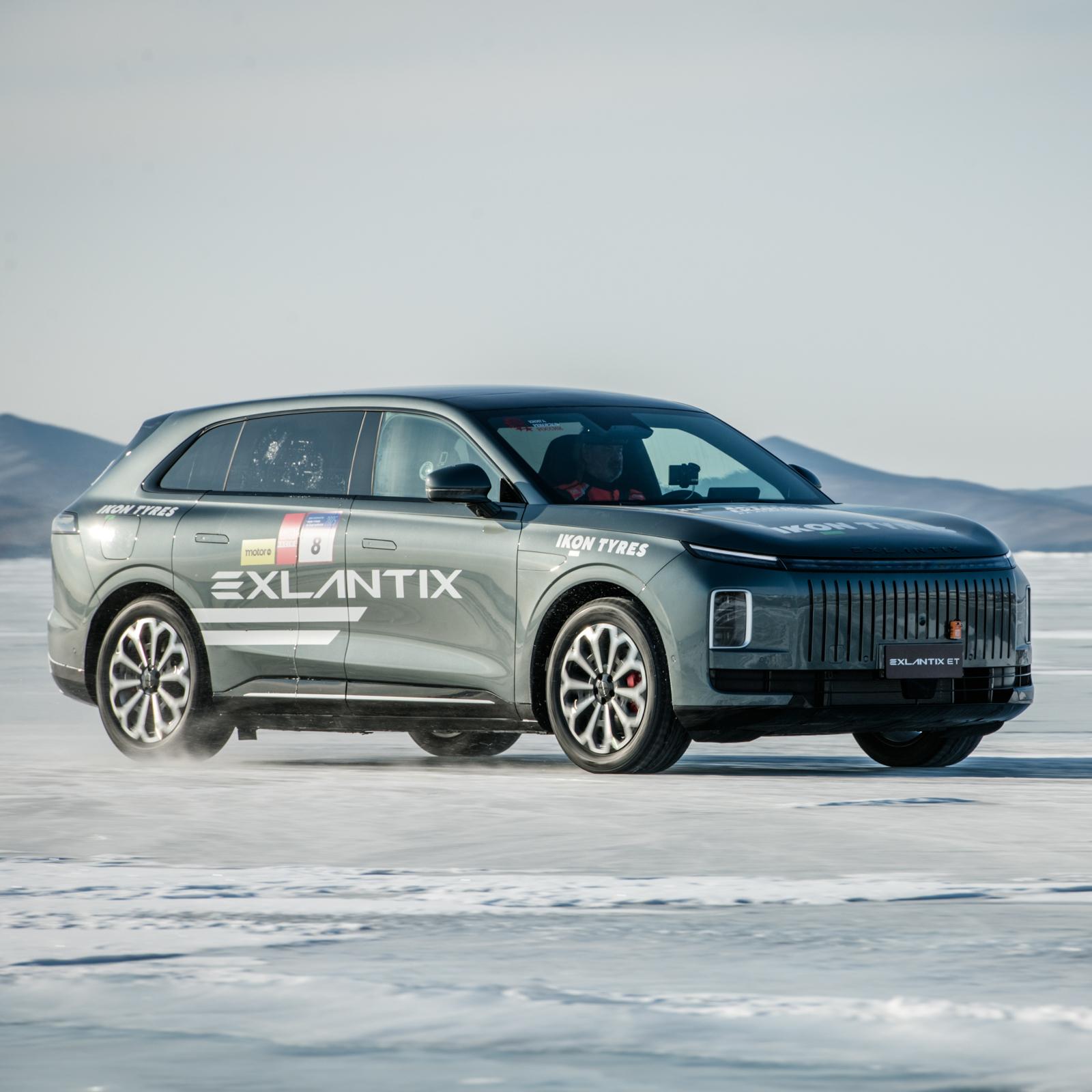 Гибридный кроссовер EXLANTIX ET продемонстрировал выдающийся запас хода