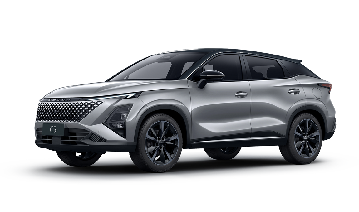 Серебристый с черной крышей