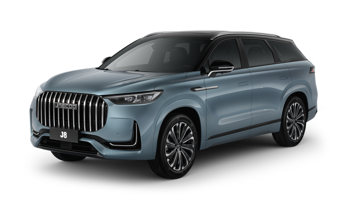 Серо-голубой с черной крышей