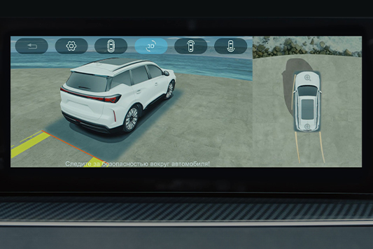 Круговой обзор 540° в режиме HD 