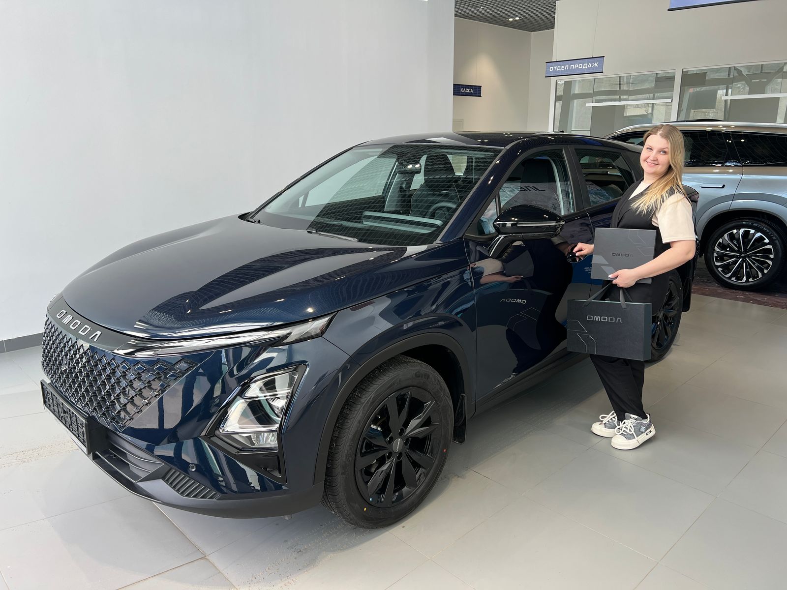 Новая обладательница OMODA S5