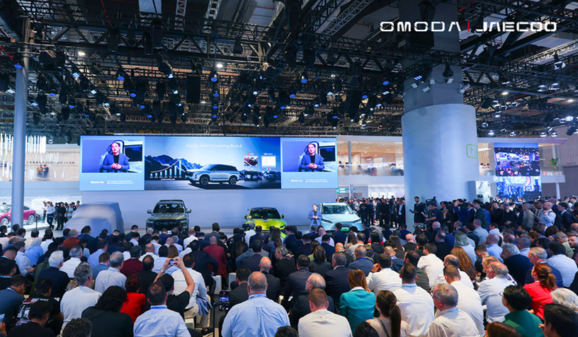 На Шанхайском автосалоне бренды OMODA и JAECOO представили автомобили на альтернативных источниках энергии