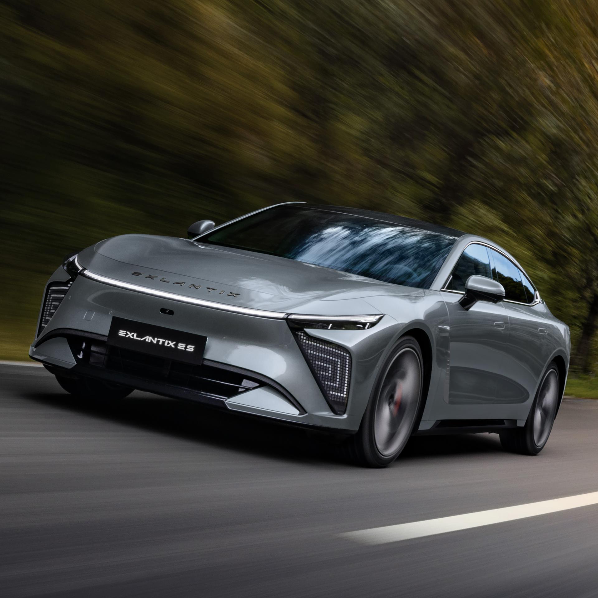 Элегантное четырехдверное купе EXEED EXLANTIX ES скоро в России