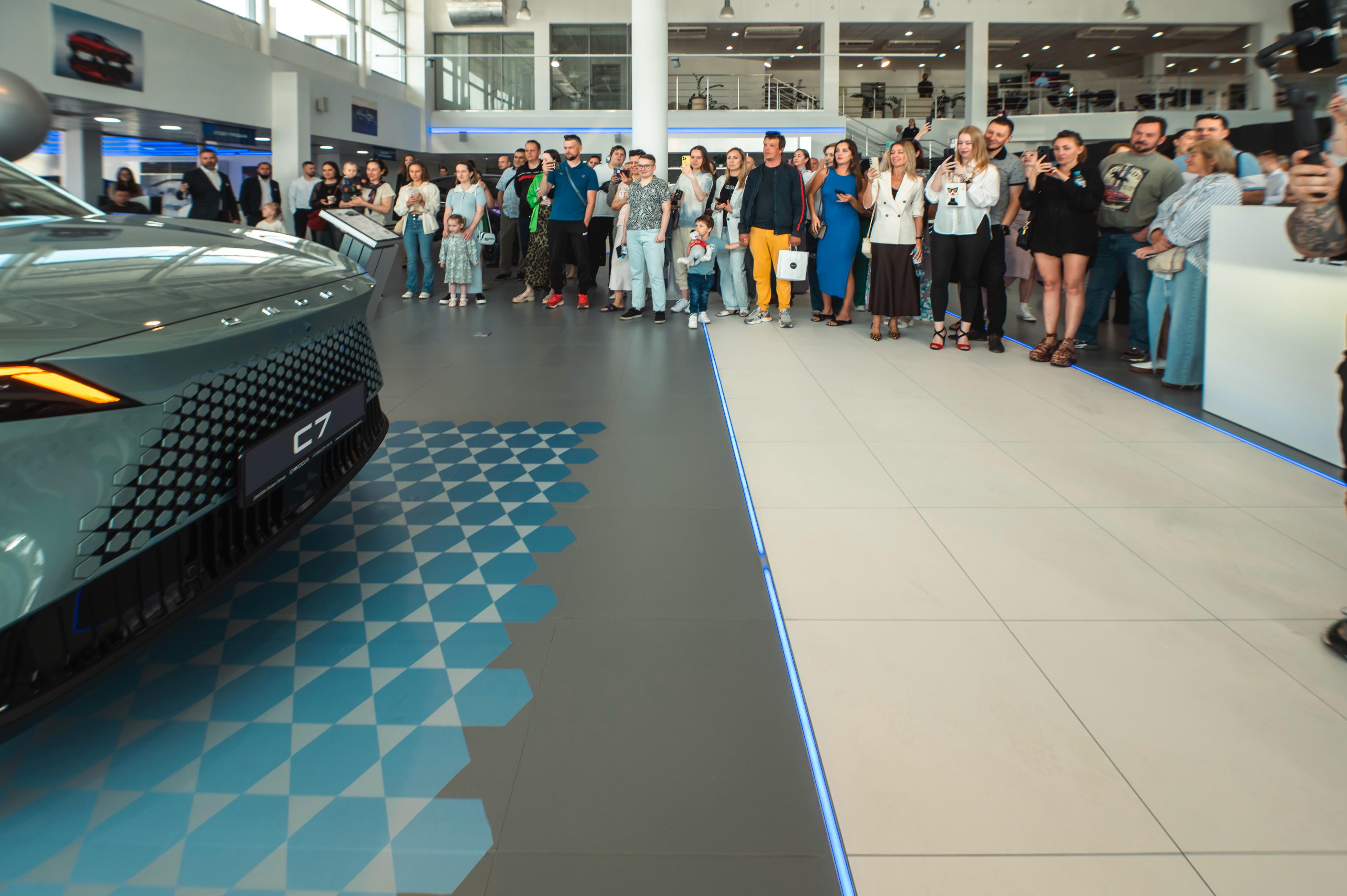 7 июня в Оками Запад: OMODA C7 во всей красе