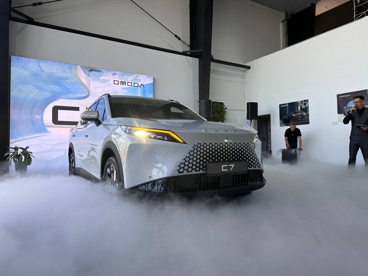 OMODA C7: презентация, которая запомнится надолго!