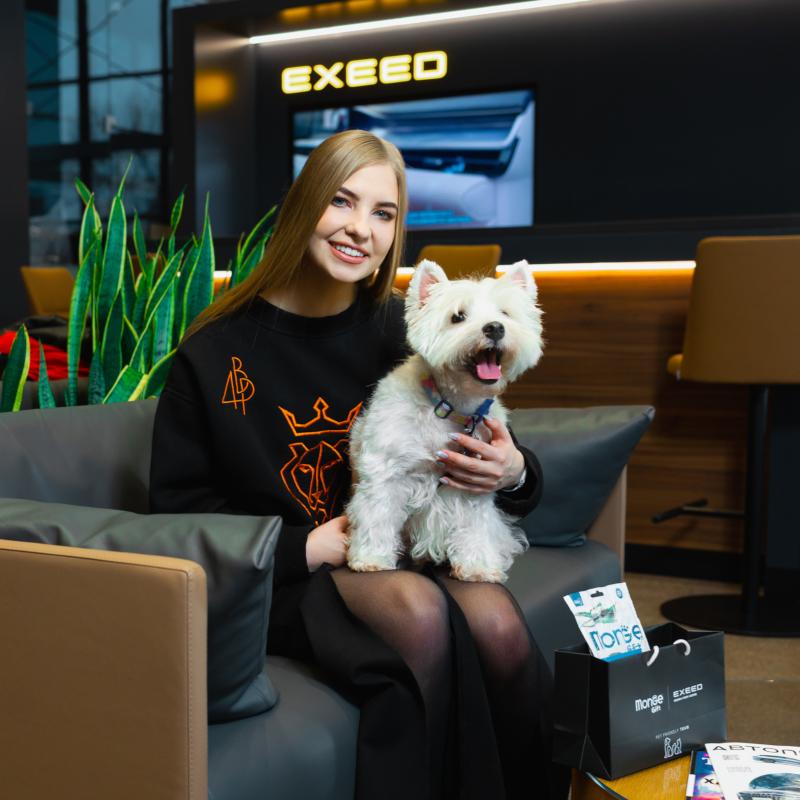 Программа pet friendly в дилерских центрах EXEED вышла на федеральный уровень