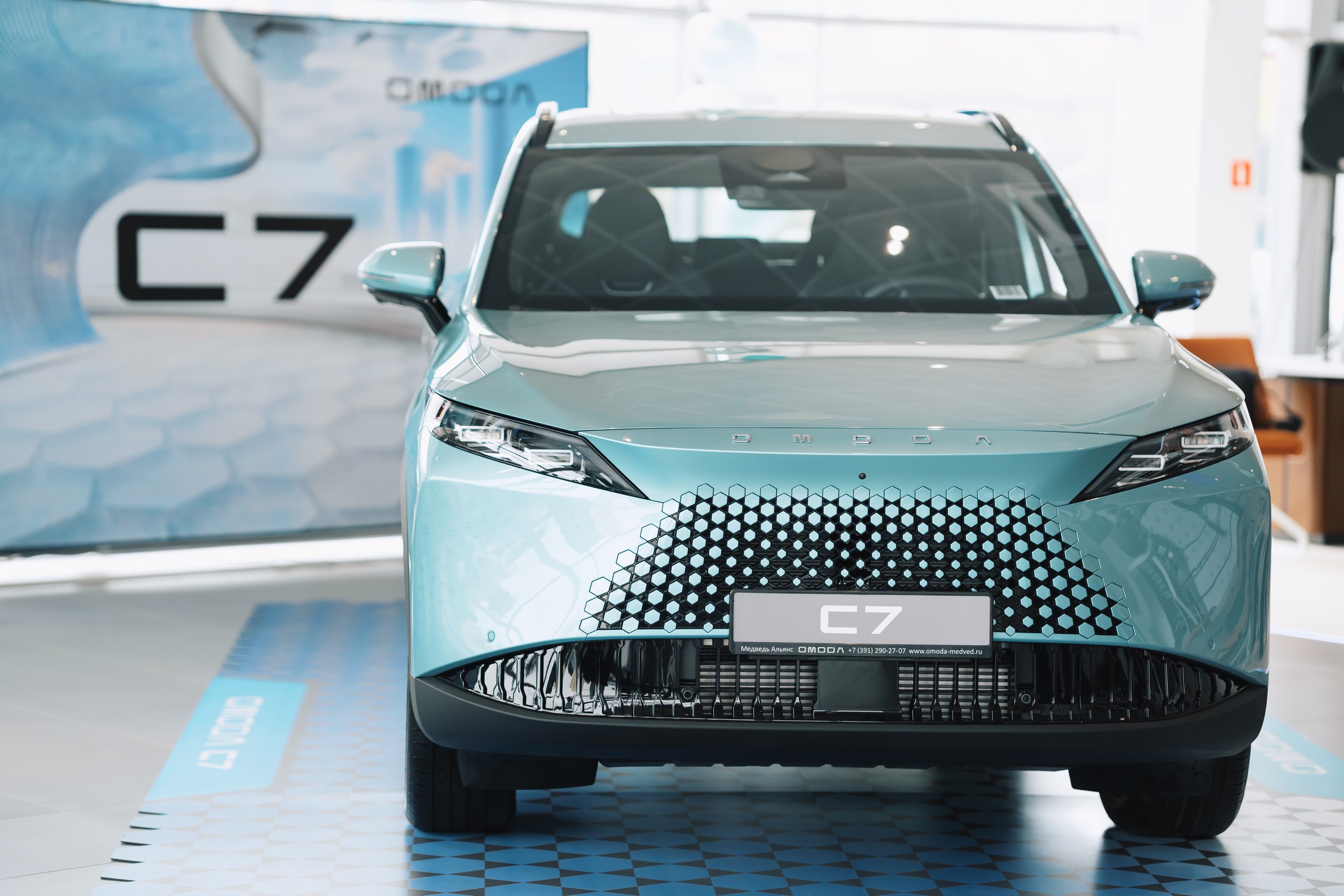 Яркая презентация нового OMODA C7 в Медведь Альянс!