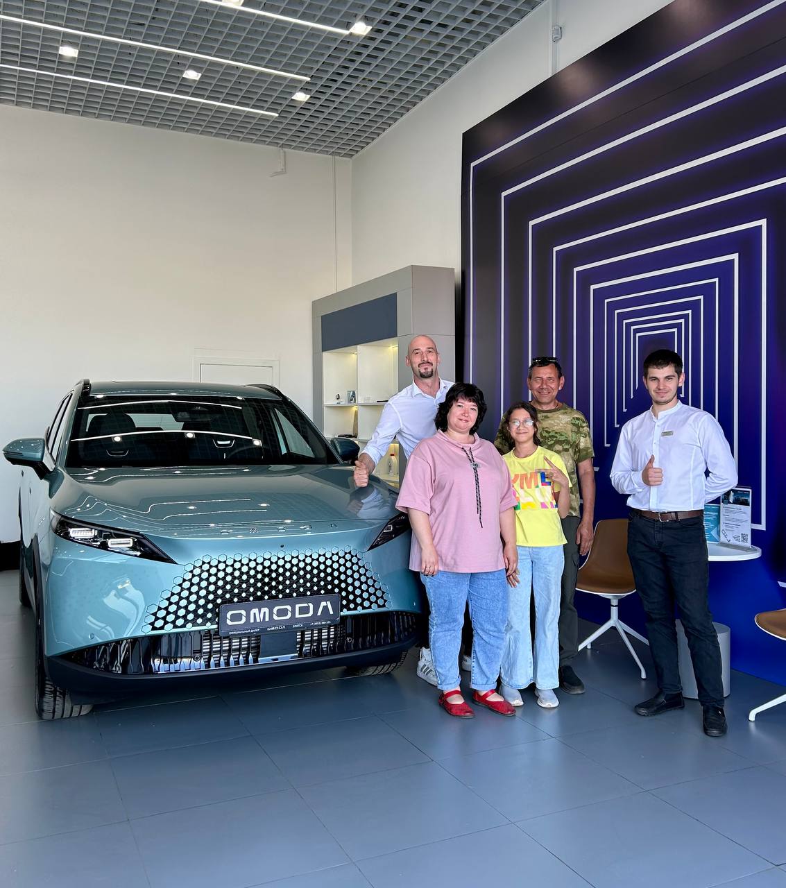 Только вперед за рулем нового OMODA!