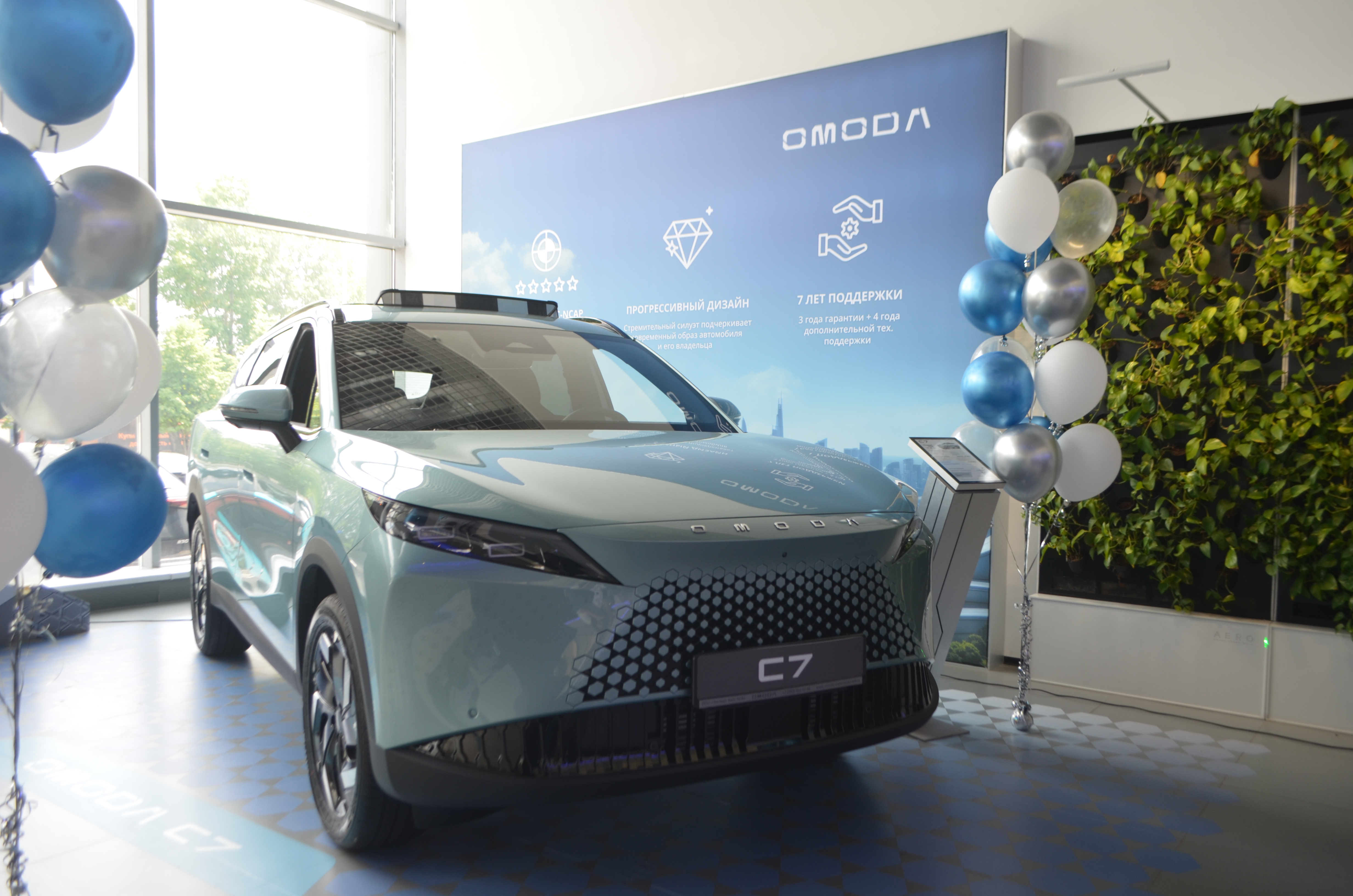Фотографии с презентации OMODA C7 в Эксперт Авто НСК 