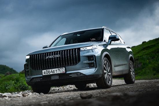 JAECOO J7 и возможности цифровой панели