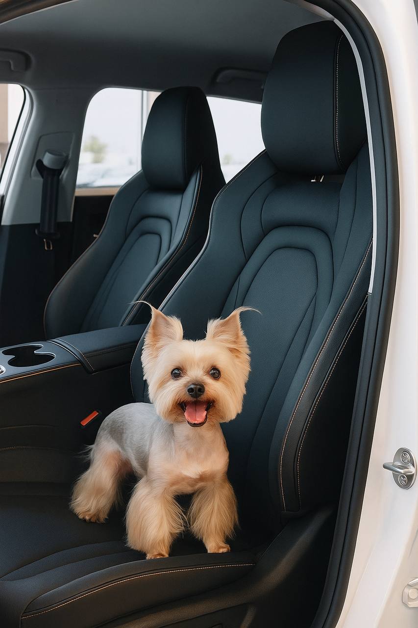 Pet-friendly: как путешествовать с животными на OMODA C5