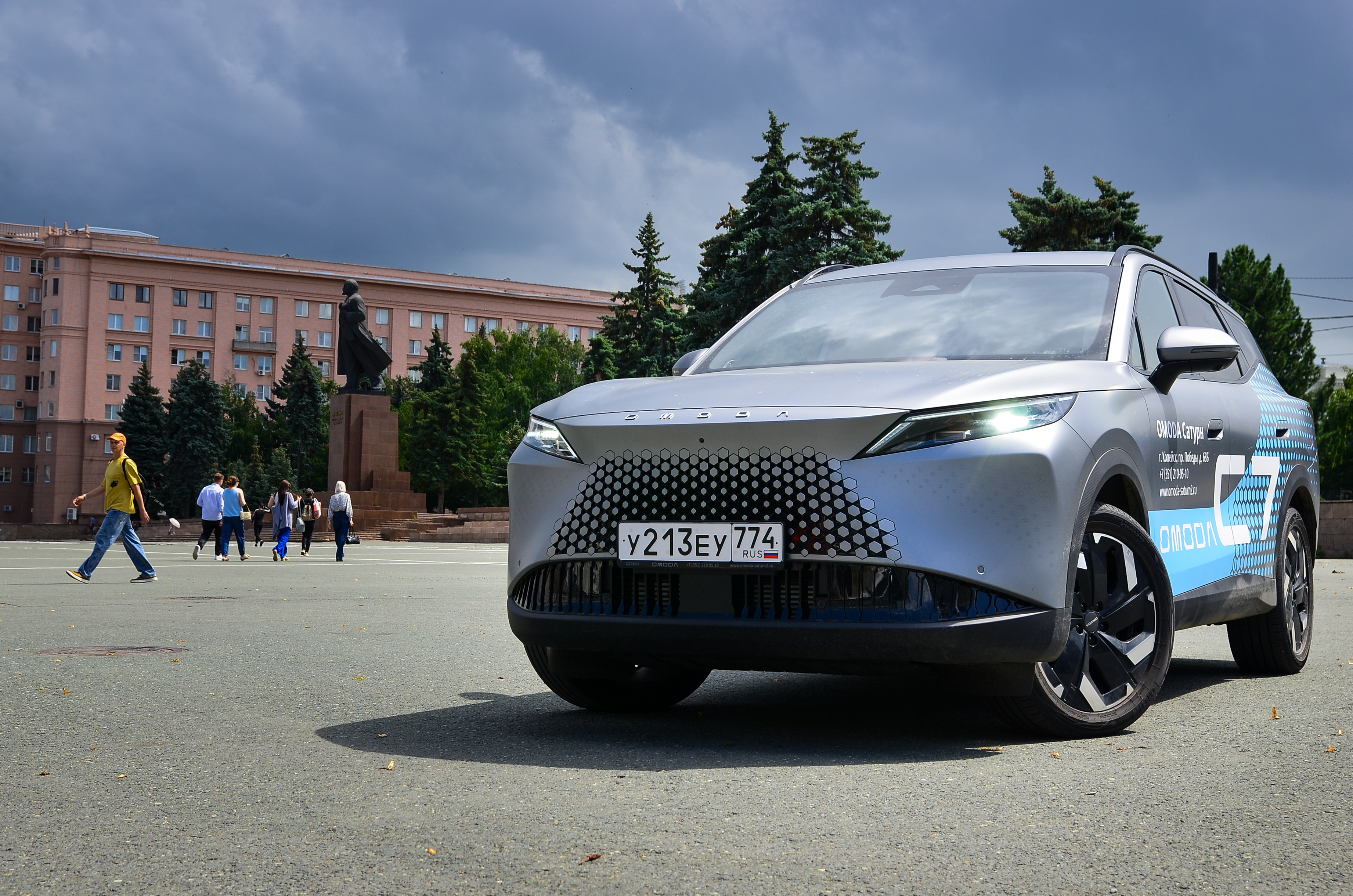 OMODA C7 про современные линии, мощную начинку, стиль и уверенность за рулем.