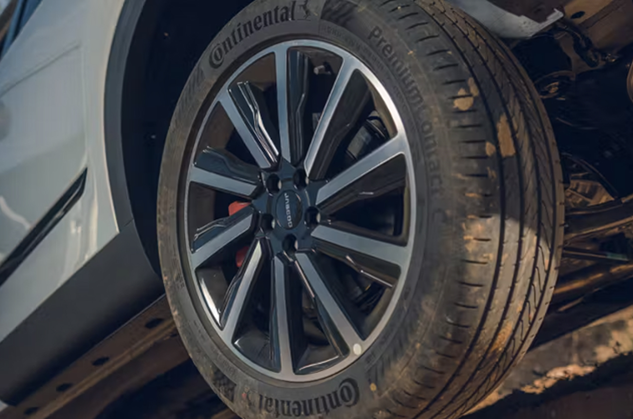 Подвеска JAECOO J7: Качество дорог перестало иметь значение