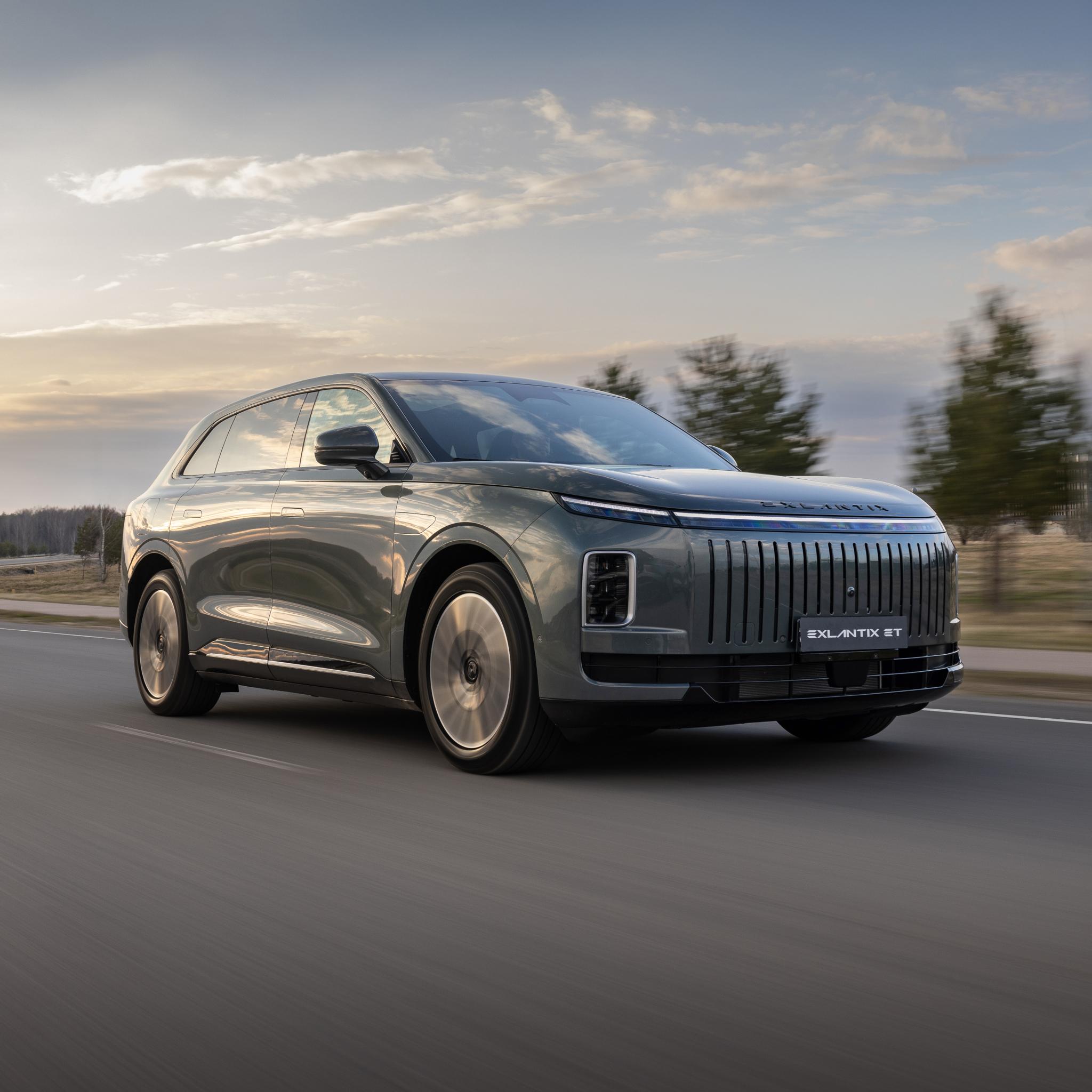 EXEED EXLANTIX ET стремительно завоевывает долю рынка NEV в России