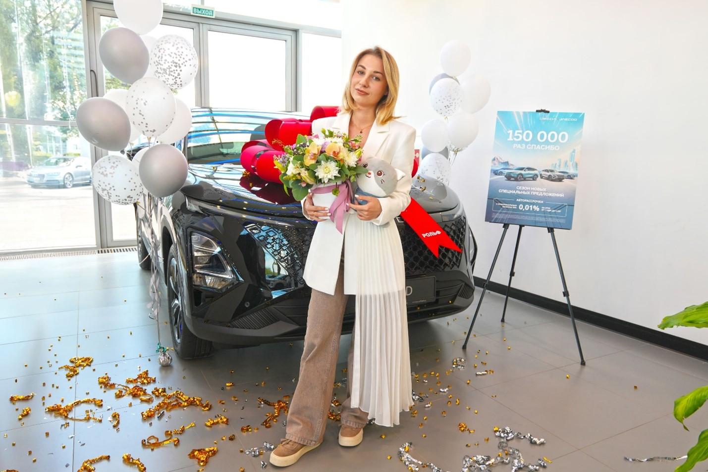 Кроссовер OMODA C5 стал 150 000-ым проданным автомобилем в истории OMODA и JAECOO в России 