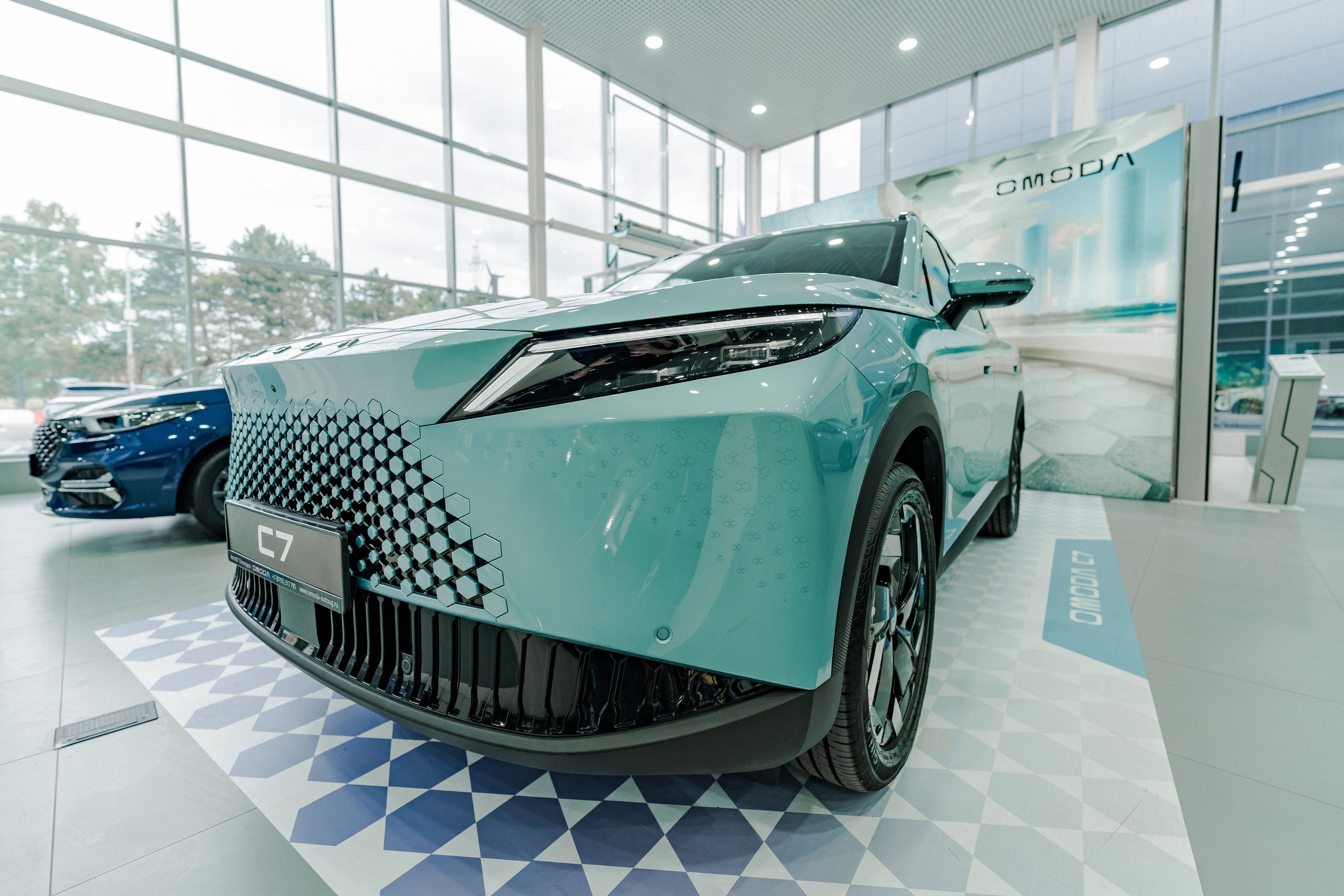 OMODA C7 – кроссовер из будущего уже здесь!