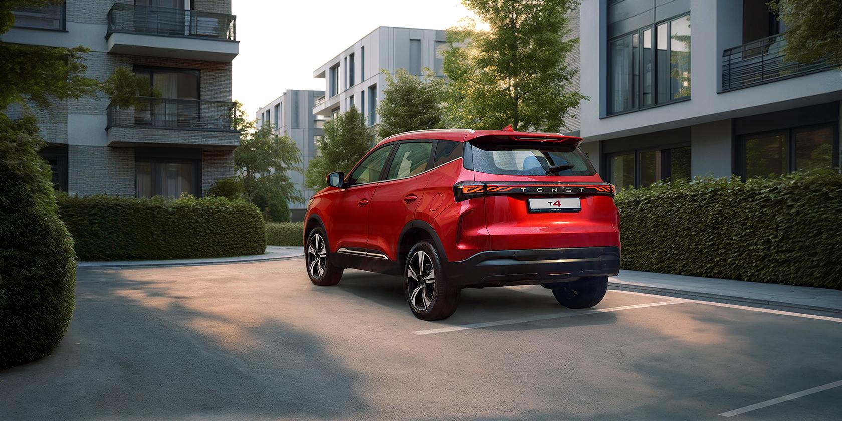 Стильный вид сзади