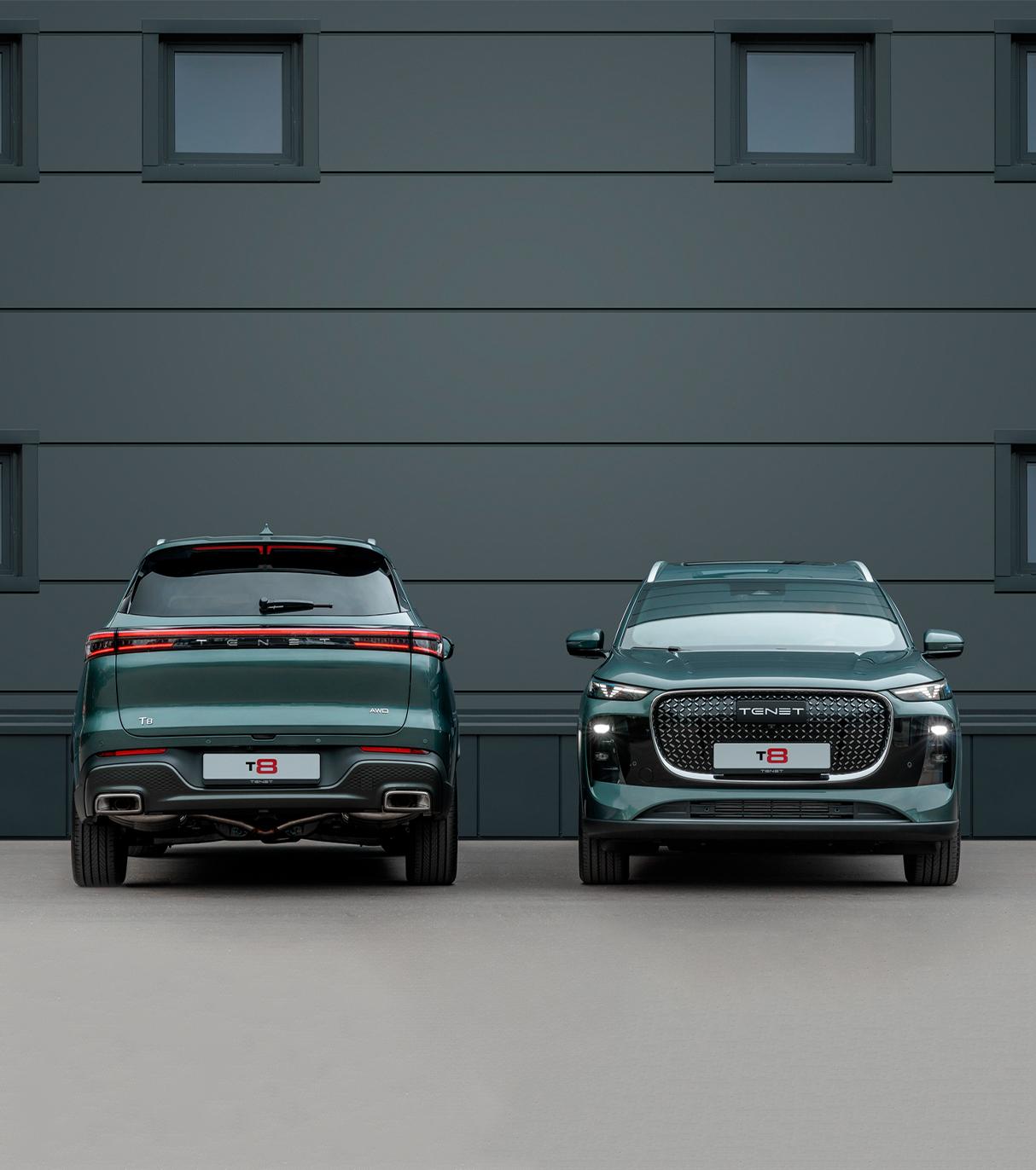 TENET T8 - старт продаж нового семейного кроссовера