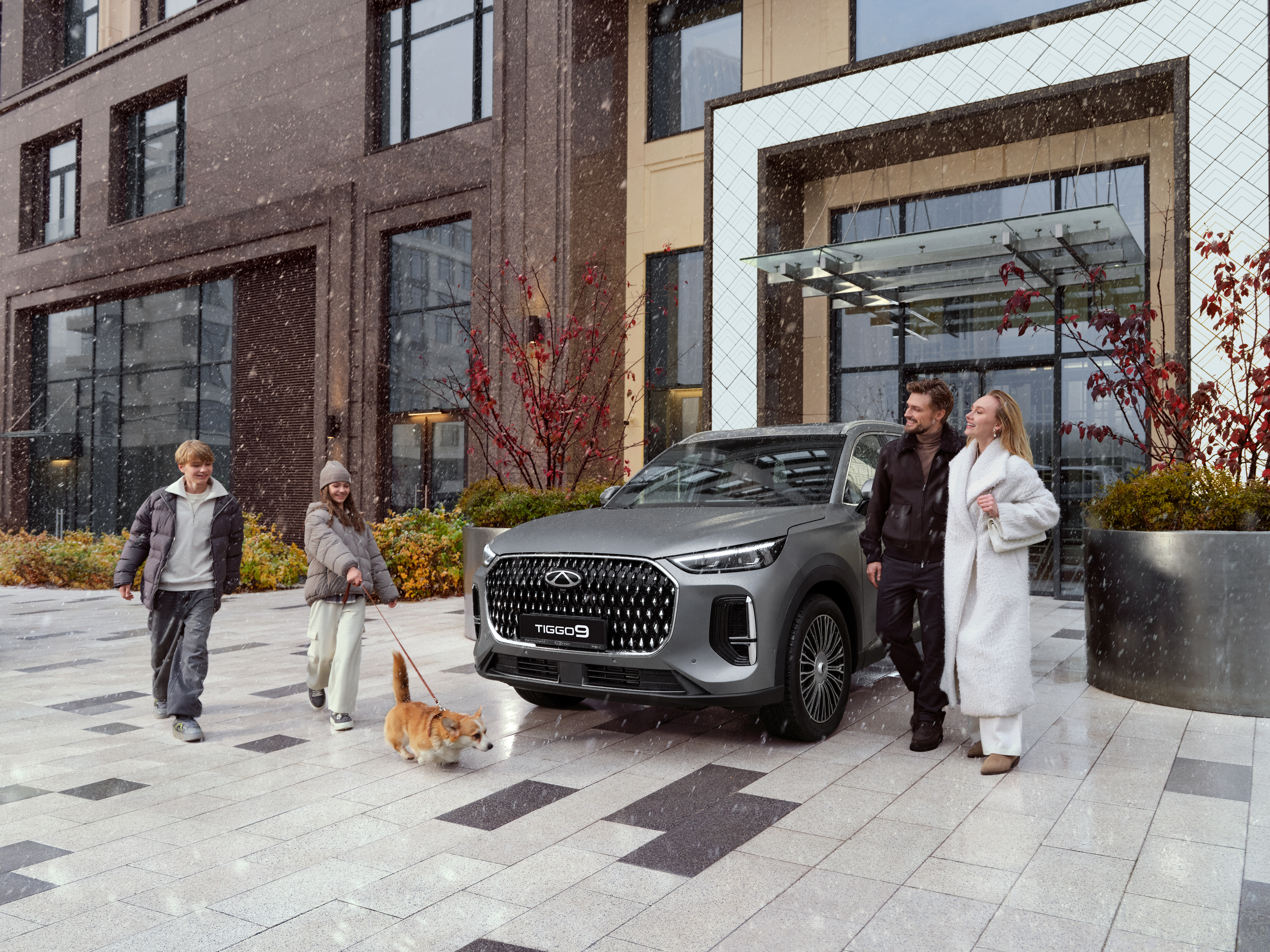 Комфорт зимних дорог с CHERY TIGGO 9