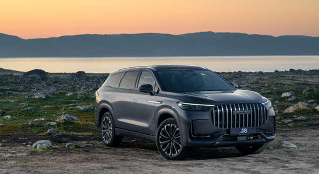 JAECOO J8 – это современный кроссовер с характером и технологиями будущего