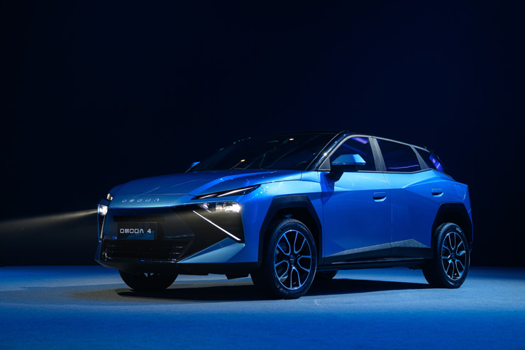 OMODA C4: премьера кроссовера в стиле «кибер-меха», созданного вместе с пользователями