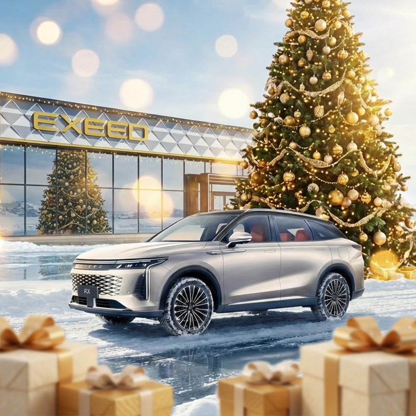 Новогодняя ёлка в EXEED Центр Бизнес Кар Остужева