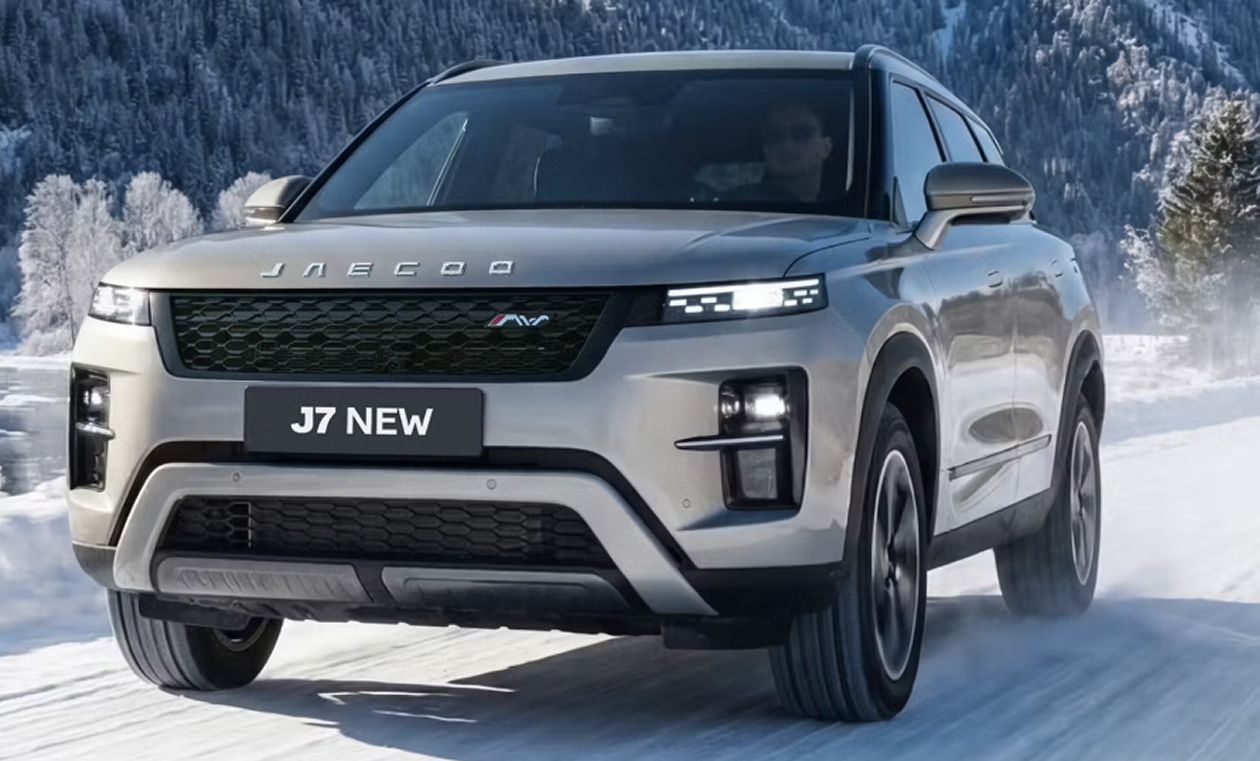 JAECOO J7 NEW: технологии, дизайн, безопасность