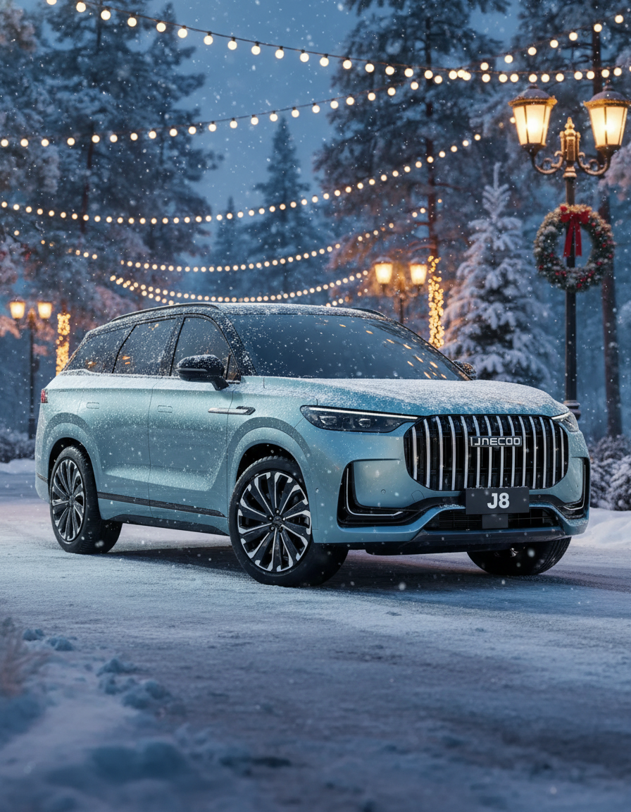 JAECOO J8 в автоцентре «Глазурит»: премиальный комфорт и технологии