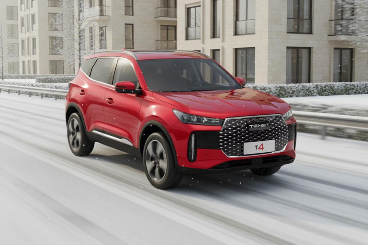 TENET T4 в городе и на трассе