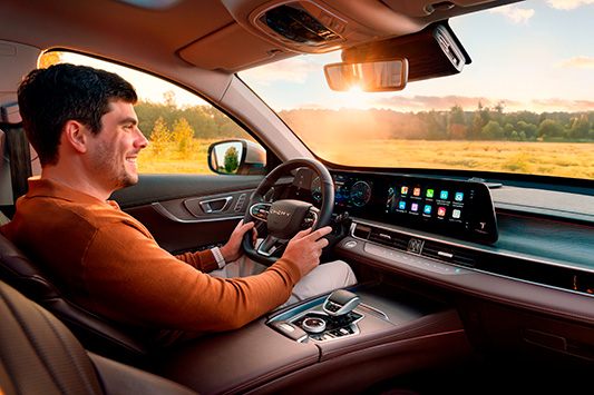 Цифровая зона управления 2х12.3”