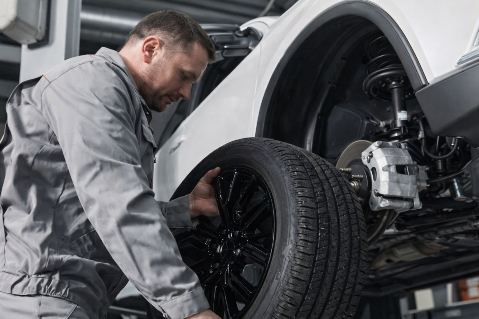 Сезонный шиномонтаж 