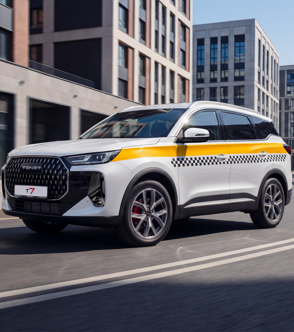 TENET T7 включен в перечень автомобилей для такси и доступен к покупке на специальных условиях