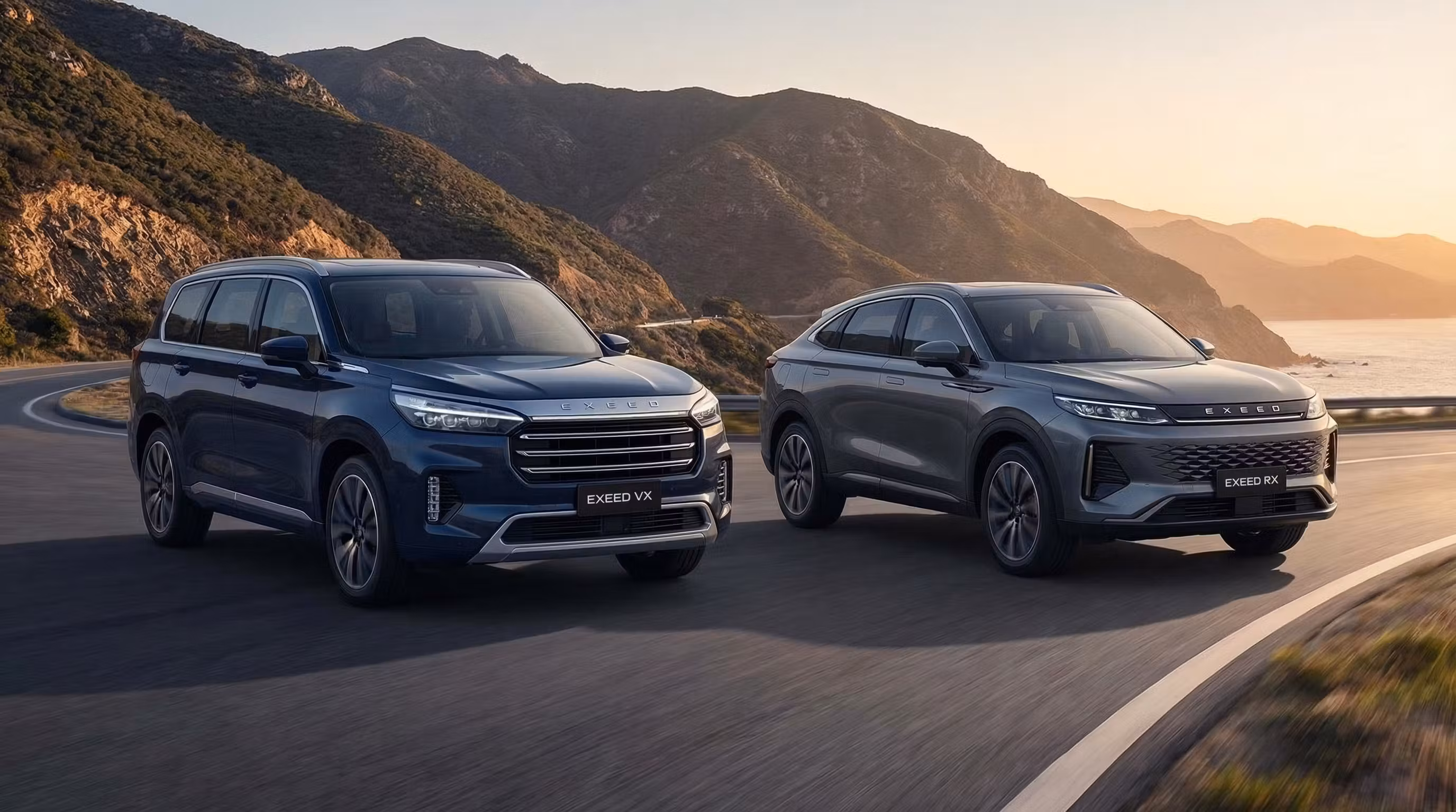 EXEED RX или VX: подробное сравнение кроссоверов