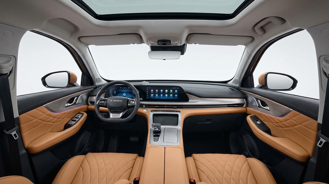 Насколько удобна мультимедиа автомобиля EXEED RX