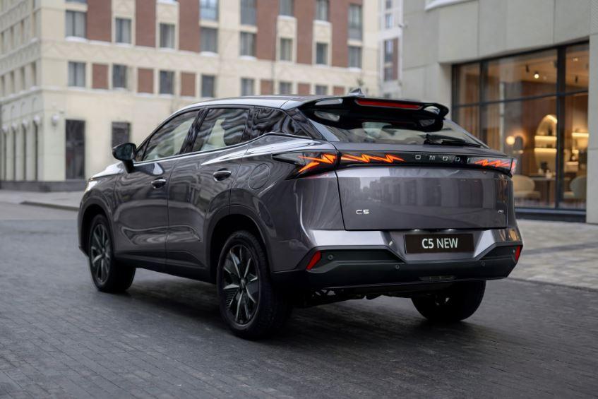 OMODA C5 NEW: обновлённый кроссовер с акцентом на стиль и технологии 
