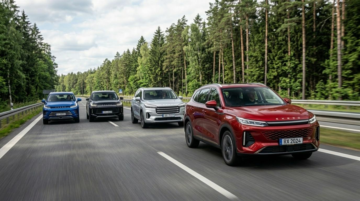 Какой EXEED выбрать: LX, TXL, RX или VX
